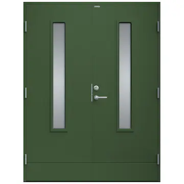 Parytterdörr Diplomat Laila Klarglas