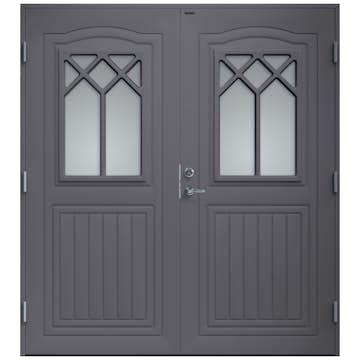 Parytterdörr Diplomat Linnea Klarglas