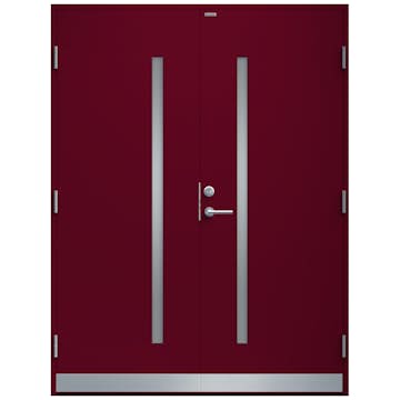 Parytterdörr Diplomat Mikaela Klarglas