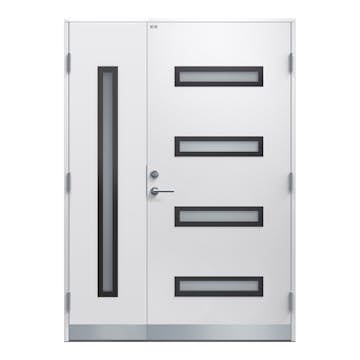 Parytterdörr Diplomat Minnah Steppat Glas