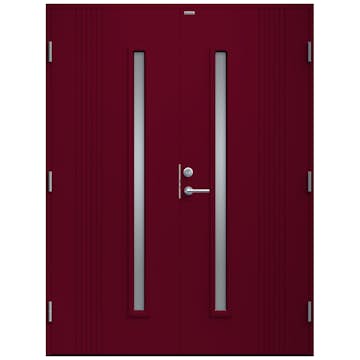 Parytterdörr Diplomat Nathalie Klarglas