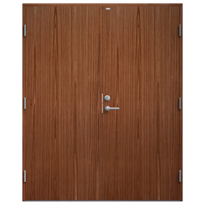 Parytterdörr Diplomat Rosa Tät Träfanér