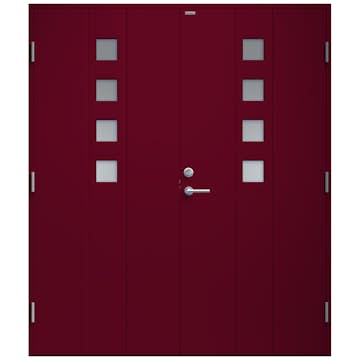 Parytterdörr Diplomat Sandra Klarglas