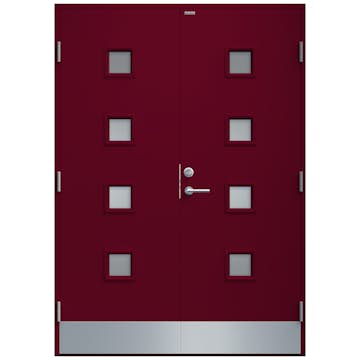 Parytterdörr Diplomat Tanja Klarglas