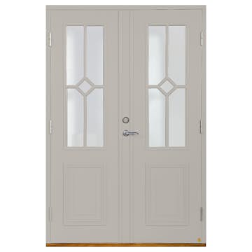 Parytterdörr Leksandsdörren Brenäs Klarglas Eco74