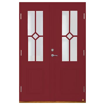 Parytterdörr Leksandsdörren Brenäs Klarglas Eco74