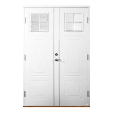 Parytterdörr Leksandsdörren Kullsbjörken Glas Eco74