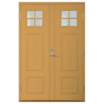 Parytterdörr Leksandsdörren Lisselby Klarglas Eco74