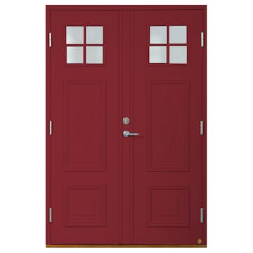 Parytterdörr Leksandsdörren Lisselby Klarglas Eco74