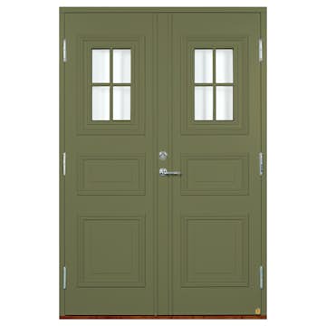 Parytterdörr Leksandsdörren Rönnäs Klarglas Eco74