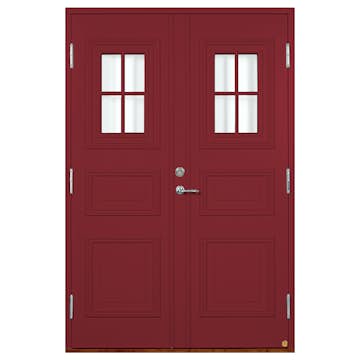 Parytterdörr Leksandsdörren Rönnäs Klarglas Eco74