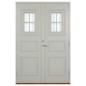 Parytterdörr Leksandsdörren Rönnäs Klarglas Eco74