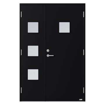 Parytterdörr NorDan Bor Kvadraten 839PG1+3