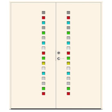 Parytterdörr Swedoor Character Prisma