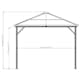 Pergola gop Verona 9 m2