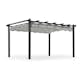 Pergola Hillerstorp Skanör 3x4m Mörkgrått Solskydd