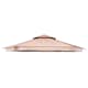 Paviljongtak Hillerstorp Luxor 6-kantigt Solskydd Ø400 cm Beige