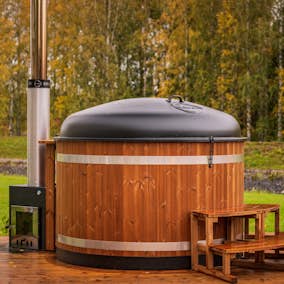 Täcklock Kirami till Badtunna Ø170 cm