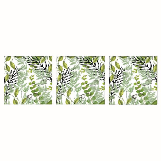Servett Paperproducts Design Botanique 33x33 cm 3 st 20-pack