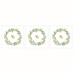 Servett Paperproducts Design Two Hearts 33x33 cm 3 st 20-pack
