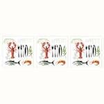 Servett Paperproducts Design Fish Food 33x33 cm 3 st 20-pack