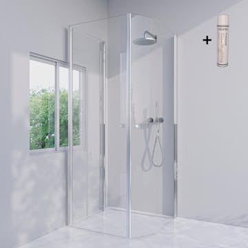 Duschhörn Invitrea Prime PH43 med Glasrengöring