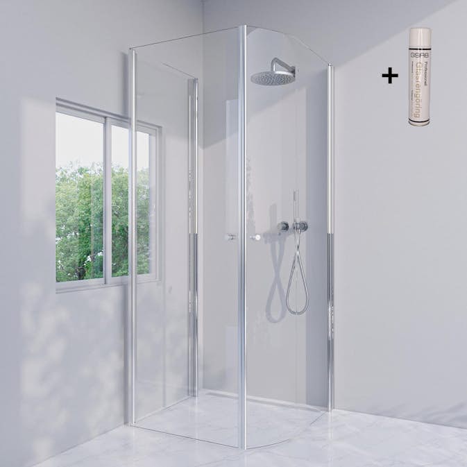 Duschhörn Invitrea Prime PH43 med Glasrengöring