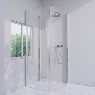 Duschhörn Invitrea Prime PH43 med Glasrengöring