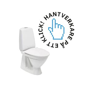 Installation Golvstående WC-stol med ROT