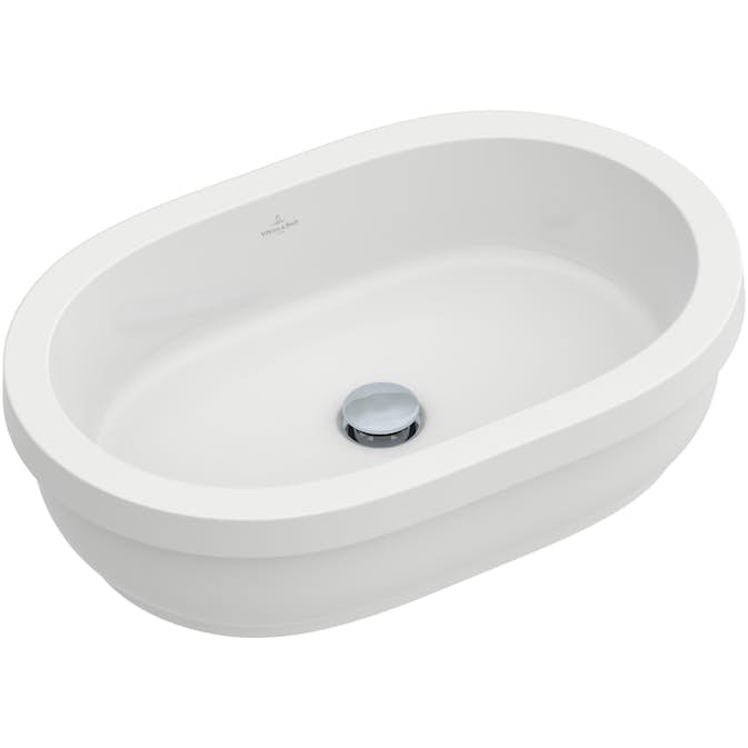 Tvättställ Villeroy & Boch Architectura Undermonterat Ovalt 615 mm