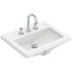 Tvättställ Villeroy & Boch Hommage Inbyggt 630 mm Med Bräddavlopp