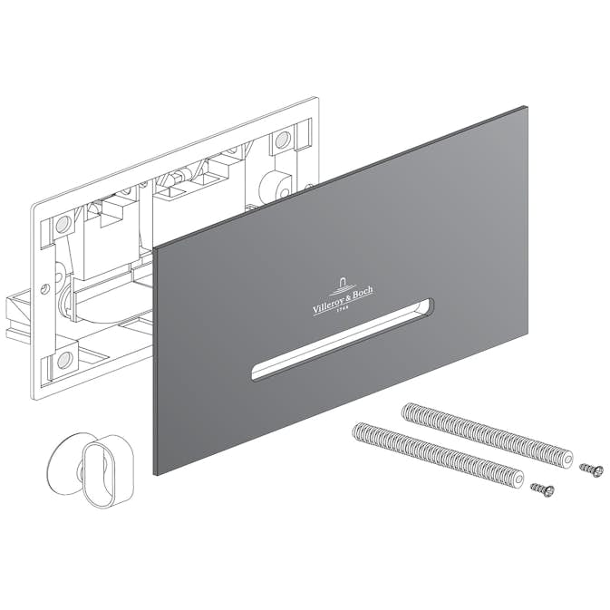Spolknapp Villeroy & Boch ViConnect 300S Plast