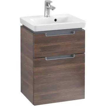 Tvättställsskåp Villeroy & Boch Subway 2.0 med 2 Lådor