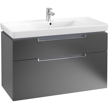 Tvättställsskåp Villeroy & Boch Subway 2.0 med 2 Lådor för Skåpstvättställ