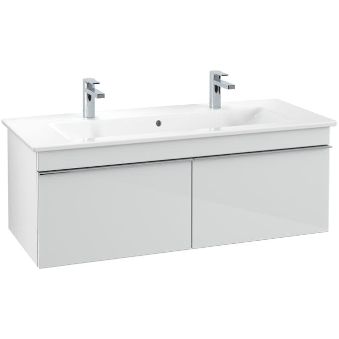 Tvättställsskåp Villeroy & Boch Venticello 115 cm med  2 Lådor för Centrerat Skåpstvättställ