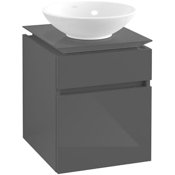 Tvättställsskåp Villeroy & Boch Legato 450 med 2 Lådor för Ytmonterat Tvättställ