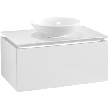 Tvättställsskåp Villeroy & Boch Legato Kompakt 800 med 1 Låda för Ytmonterat Tvättställ