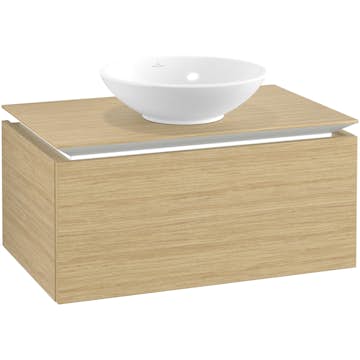 Tvättställsskåp Villeroy & Boch Legato Kompakt 800 med 1 Låda för Ytmonterat Tvättställ