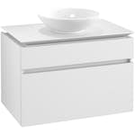 Tvättställsskåp Villeroy & Boch Legato 800 med 2 Lådor för Ytmonterat Tvättställ