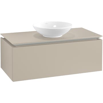 Tvättställsskåp Villeroy & Boch Legato Kompakt 1000 med 1 Låda för Ytmonterat Tvättställ