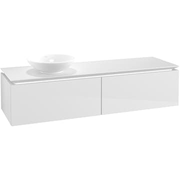 Tvättställsskåp Villeroy & Boch Legato Kompakt 1600 med 2 Lådor för Ocentrerat Ytmonterat Tvättställ från Övriga V&B Serier