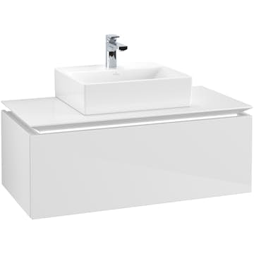 Tvättställsskåp Villeroy & Boch Legato Kompakt 1000 med 1 Låda för Tvättställ från Memento