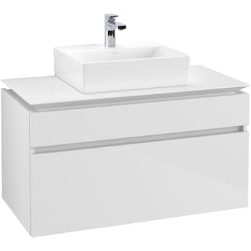 Tvättställsskåp Villeroy & Boch Legato 1000 med 2 Lådor för Tvättställ från Memento