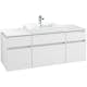 Tvättställsskåp Villeroy & Boch Legato med 5 Lådor för Tvättställ
