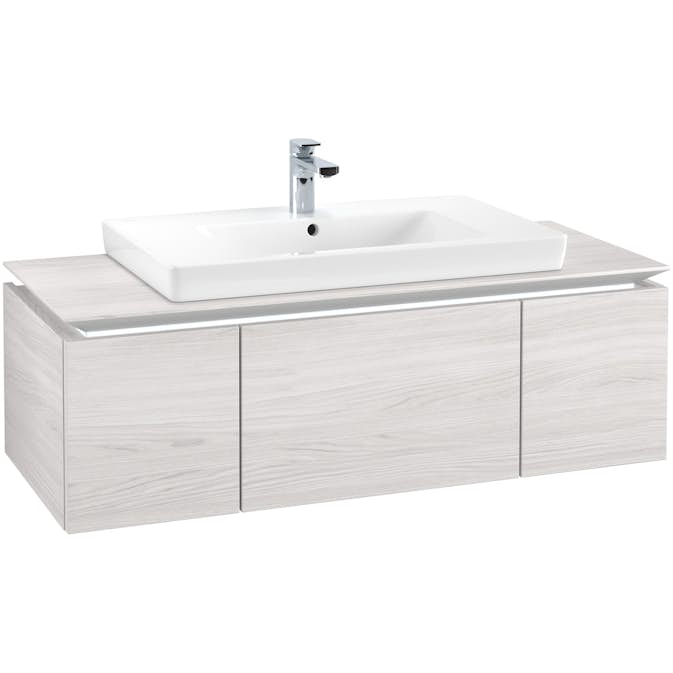 Tvättställsskåp Villeroy & Boch Legato Kompakt med 3 Lådor för Skåptvättställ