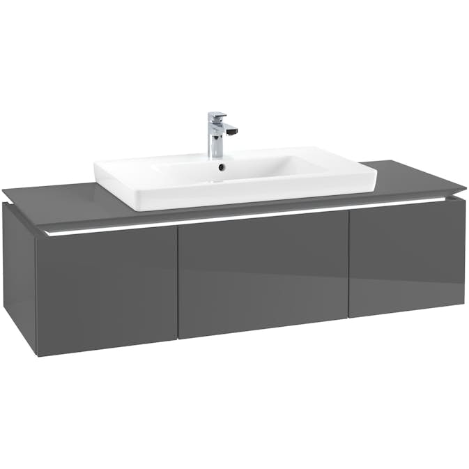 Tvättställsskåp Villeroy & Boch Legato Kompakt med 3 Lådor för Skåptvättställ