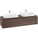 Tvättställsskåp Villeroy & Boch Legato Kompakt 1600 med 2 Lådor för Två Ytmonterade Tvättställ från Finion & Memento