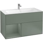 Tvättställsskåp Villeroy & Boch Finion med 2 Lådor och Hylla för Inbyggt Tvättställ