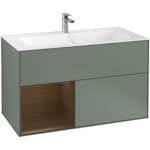 Tvättställsskåp Villeroy & Boch Finion med 2 Lådor och Hylla för Inbyggt Tvättställ