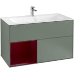 Tvättställsskåp Villeroy & Boch Finion med 2 Lådor och Hylla för Inbyggt Tvättställ